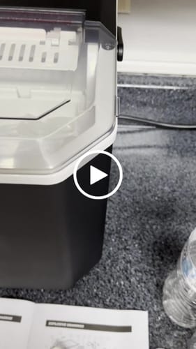 Customer video review of 26 lbs/24H Daily Production Bullet Ice Maker