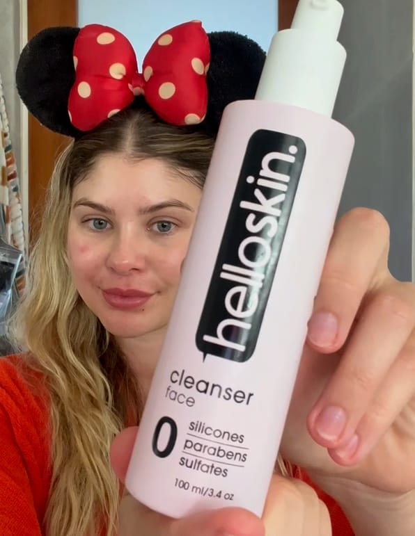 Customer photo review of Face Cleanser (100ml)