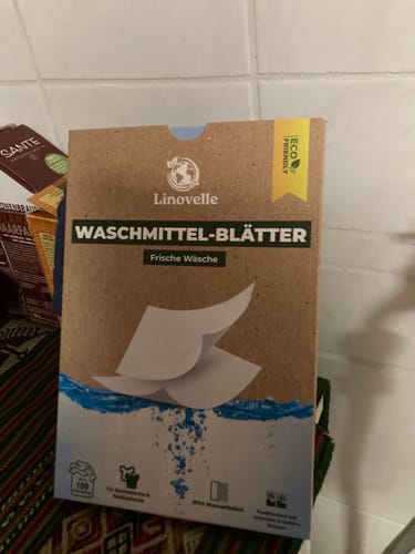 Customer photo review of Waschmittelblätter + 50 Extra GRATIS Wäschen