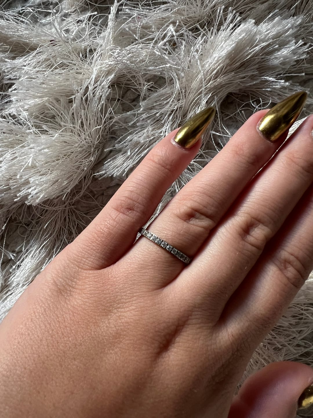 Customer photo review of Shine Ring | 18K vergoldet