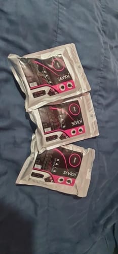 Customer photo review of Sevich Instant Hair Growth Fibers - 10 Color Keratin Hair Building Fiber Powder - Hair Care Product