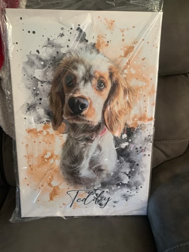 Deborah H. review of Your Pet as Watercolor Portrait image 1 out of 1