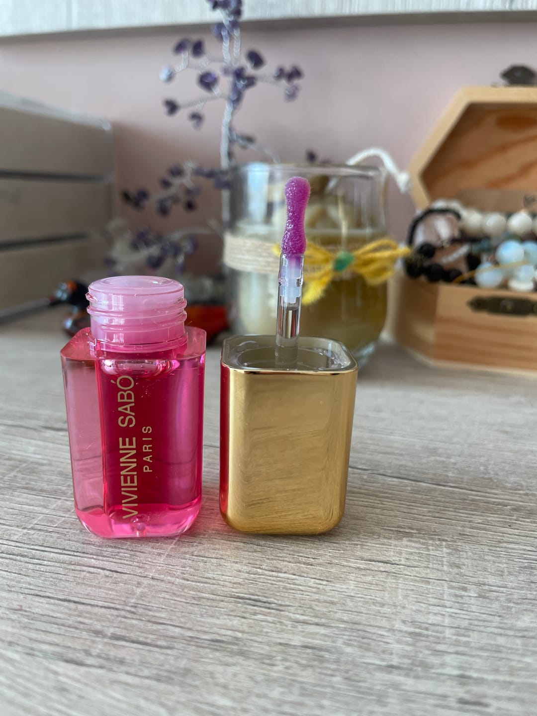 Customer photo review of Олио за устни Плодово Сорбе Sirop de fruits Vivienne Sabo