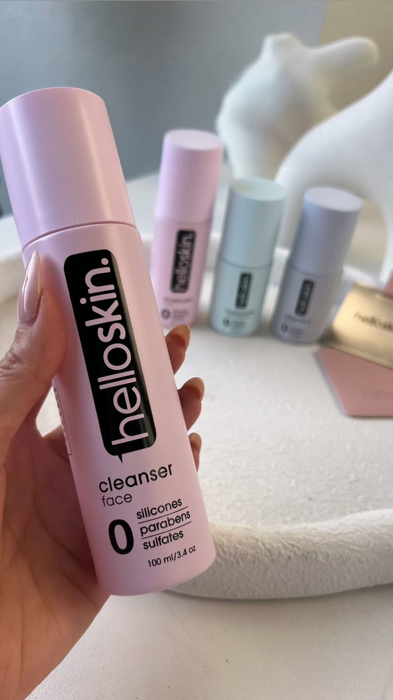 Customer photo review of Face Cleanser (100ml)