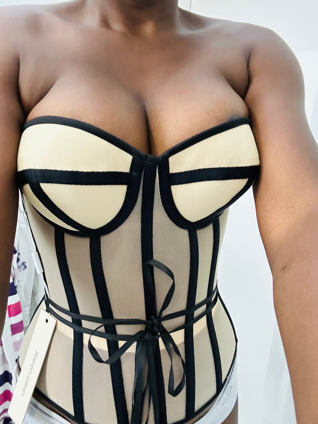 Customer photo review of Athens corset