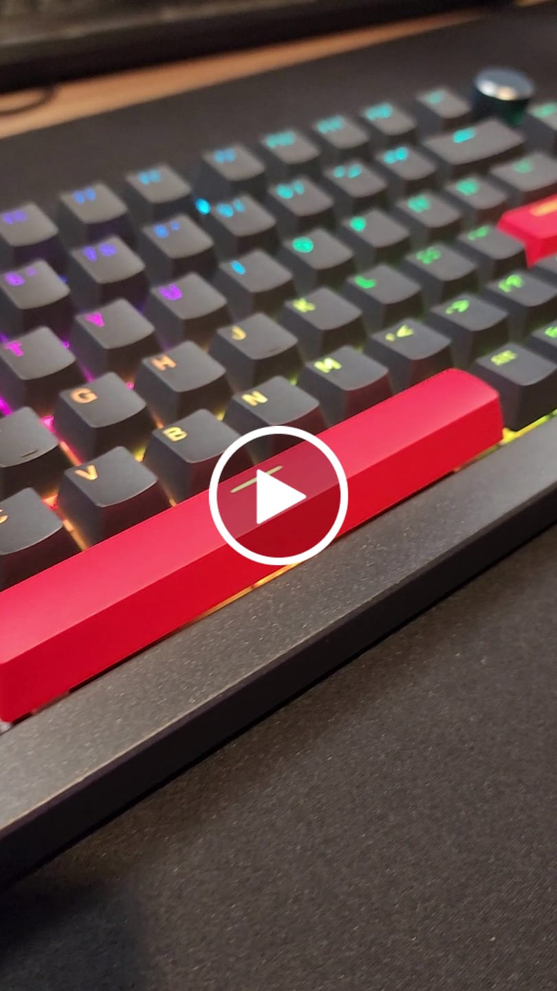 Customer video review of DrunkDeer A75 Pro Wired Actuation Distance Adjustable Magnetic Switch Keyboard