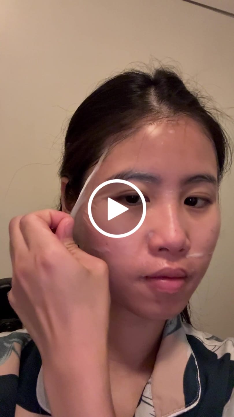 Customer video review of The Naked Skin Bio-Collagen Mask