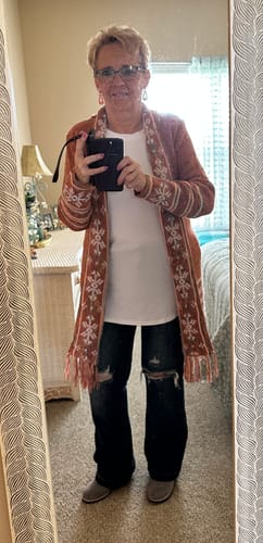 Customer photo review of Dreams Come True Cardigan