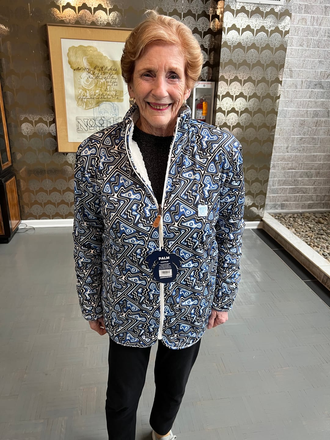 Customer photo review of Reversible Sherpa Full Zip