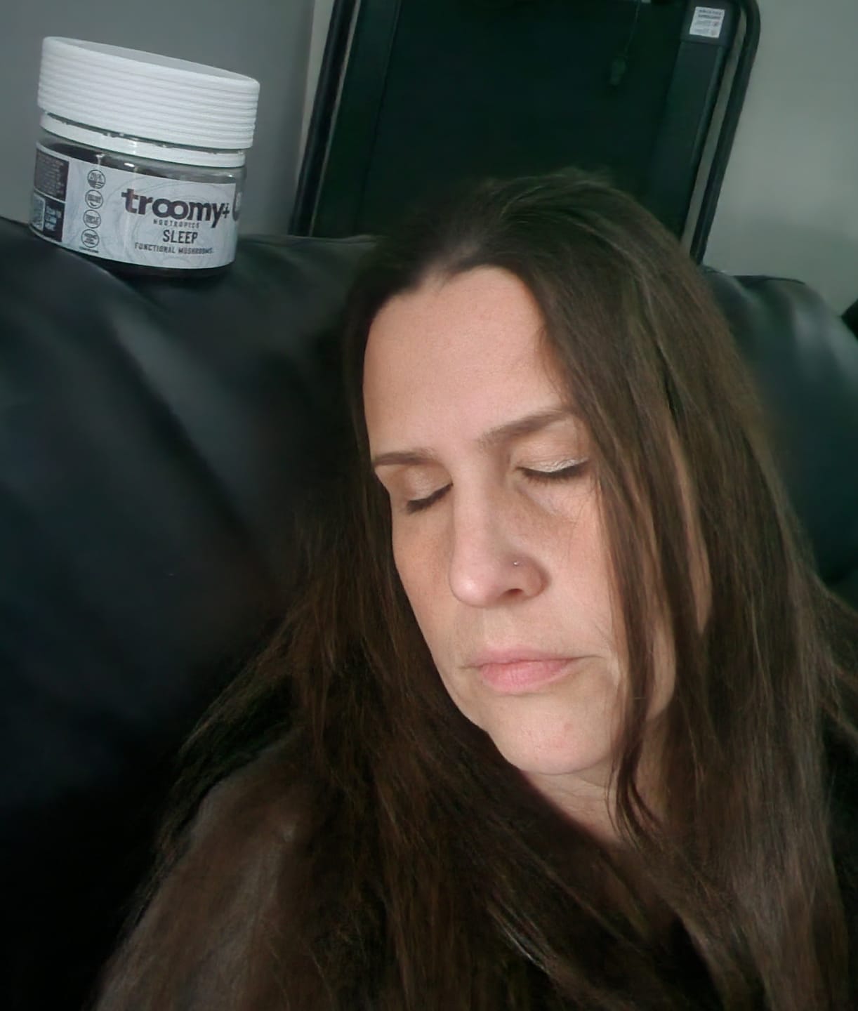 Customer photo review of Sleep: Reishi + Melatonin Gummies
