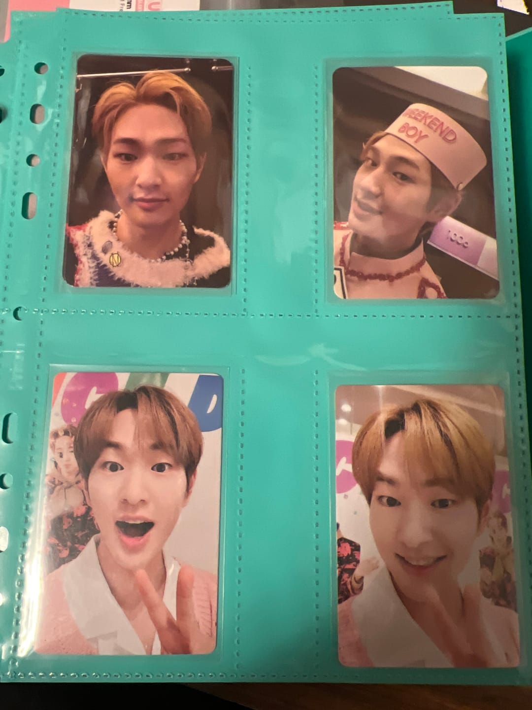 Customer photo review of Coloured Custom A5 4-Pocket Pages - Double Sleeve