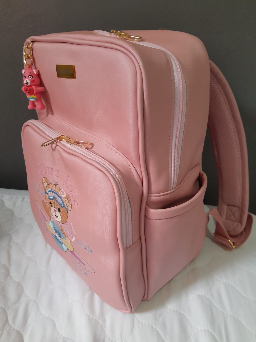 Customer photo review of DUNA 0.9MM FUNDO MALHA COR NEW ROSE