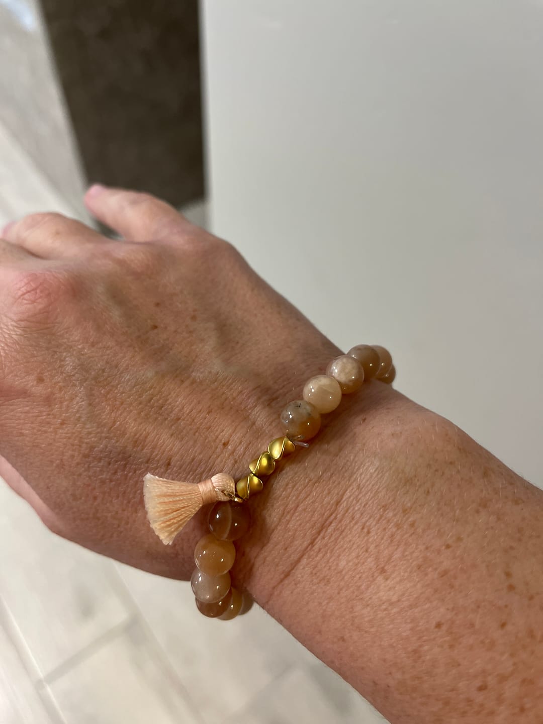 Customer photo review of Strength Bracelet