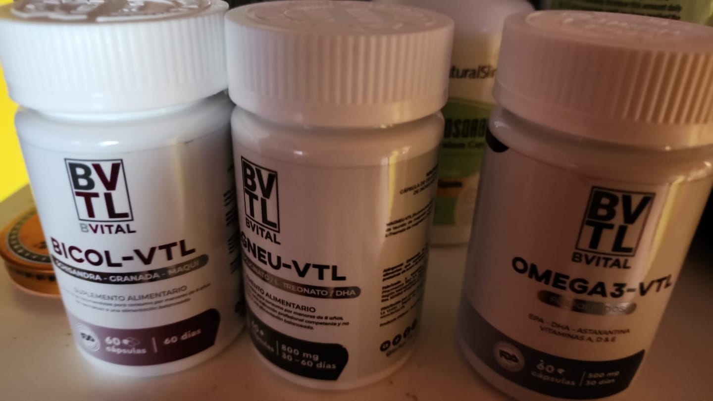 Customer photo review of MAGNEU-VITAL 800mg - Magnesios quelados Taurato / Bisglicinato / L-treonato