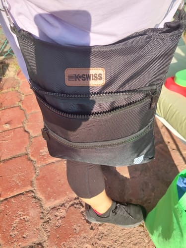 Customer photo review of Messenger Zipbag