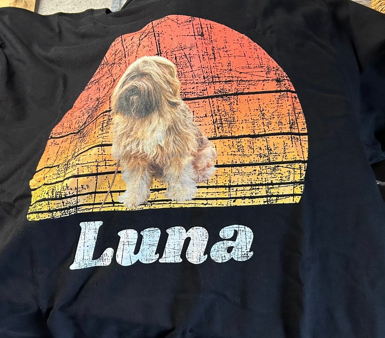 Customer photo review of Vintage - Individuelles T-Shirt