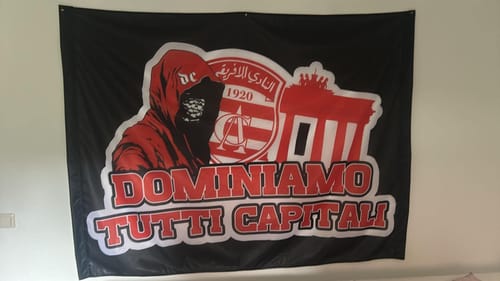 Customer photo review of Fahne inkl. Druck