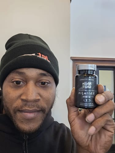 Customer photo review of Shilajit Resin Capsules