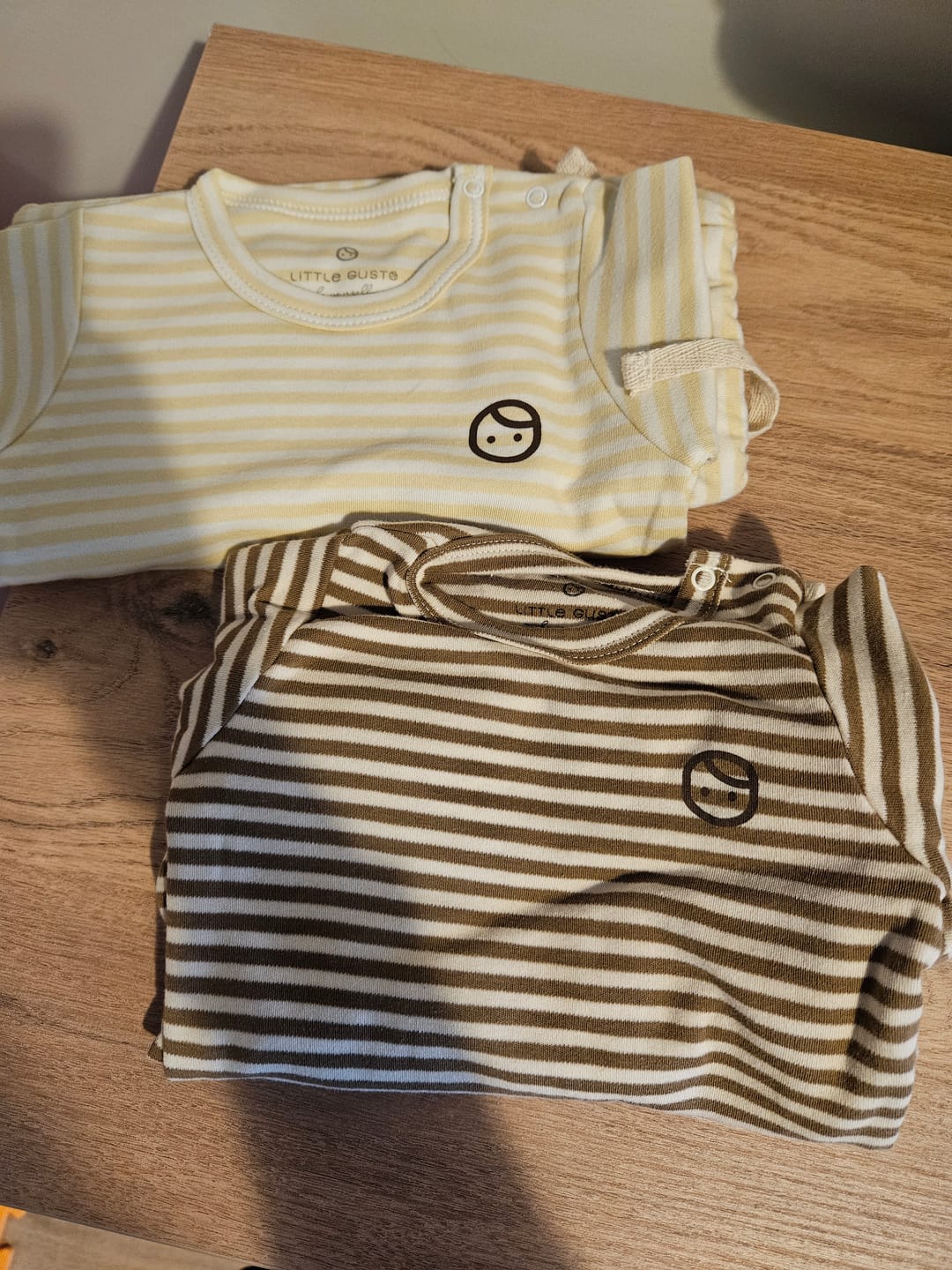 Customer photo review of 2'li Uzun Kollu Ayarlanabilir Çıtçıtlı Organik Pamuk Zıbın Playtime
