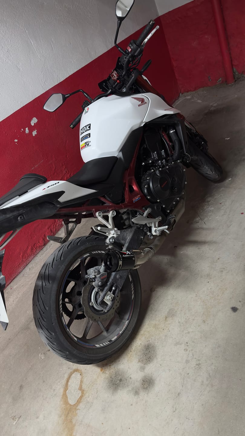 Customer photo review of Tramo Final Slip-On Honda CB 750 Hornet (2022-2024)