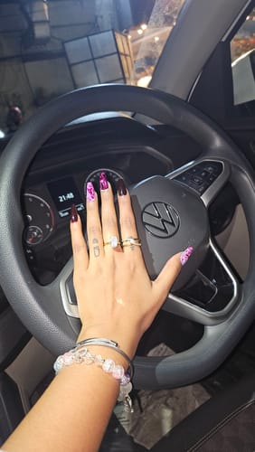 Customer photo review of WIFEY RING - Fine Silver