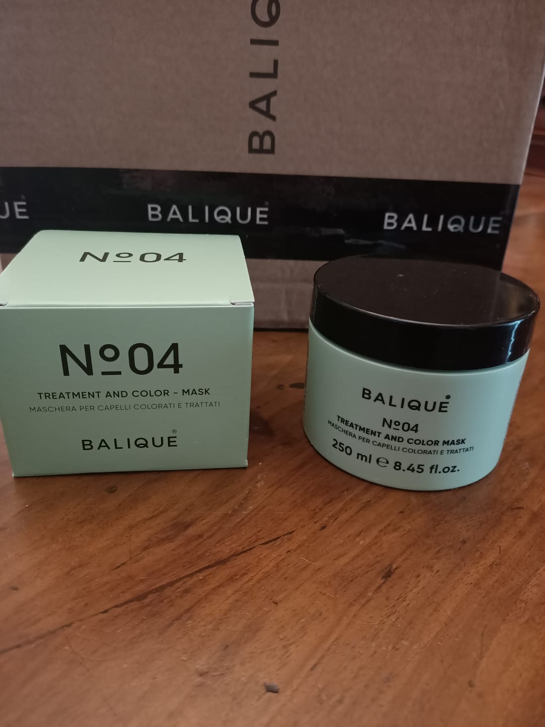 Customer photo review of N°04 - TREATMENT AND COLOR MASK - 250ML