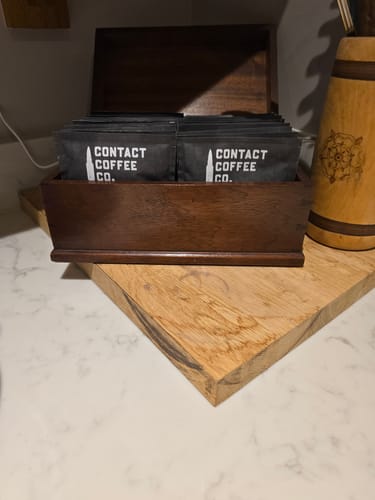 Customer photo review of 100 Single Serve Coffee Brew Bags | Battle Prep