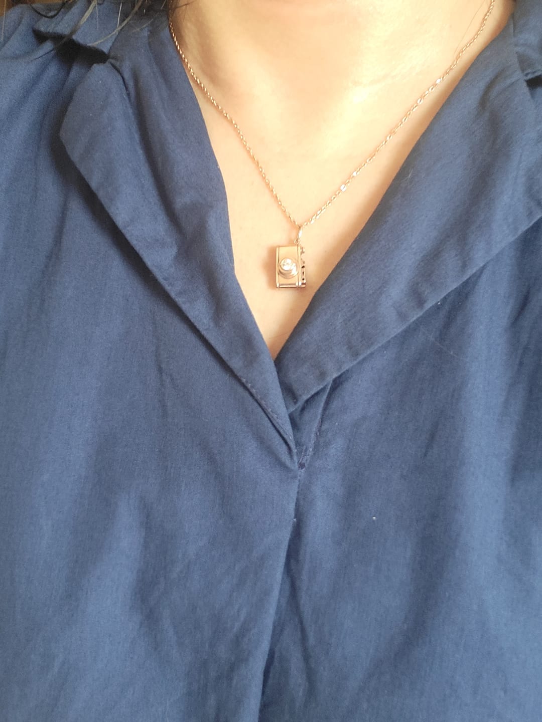 Customer photo review of Camera Pendant Charm