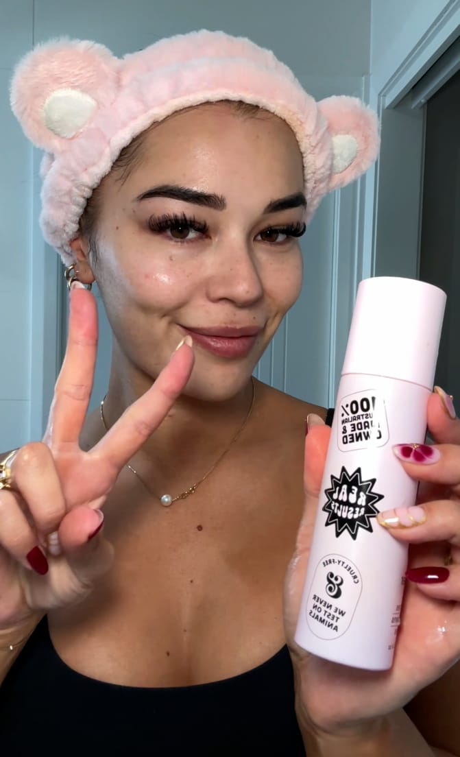 Customer photo review of Face Cleanser (100ml)