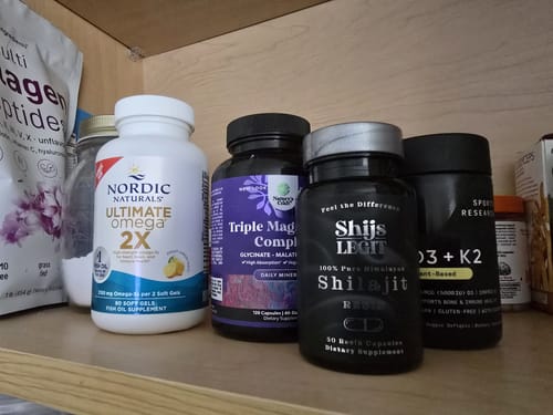 Customer photo review of Shilajit Resin Capsules