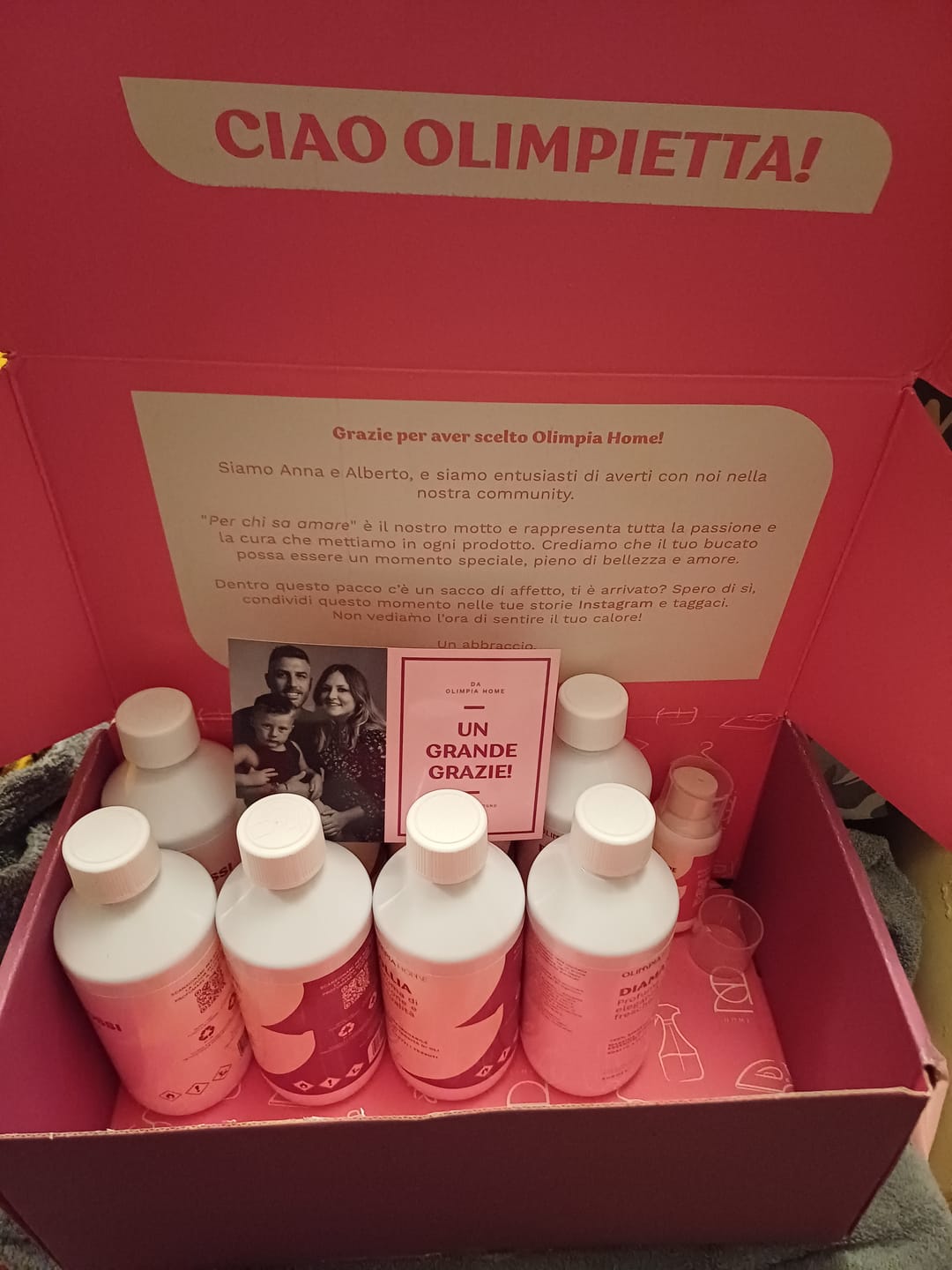 Customer photo review of Tiarè & Frutti Rossi - La Melodia del Primo Bacio