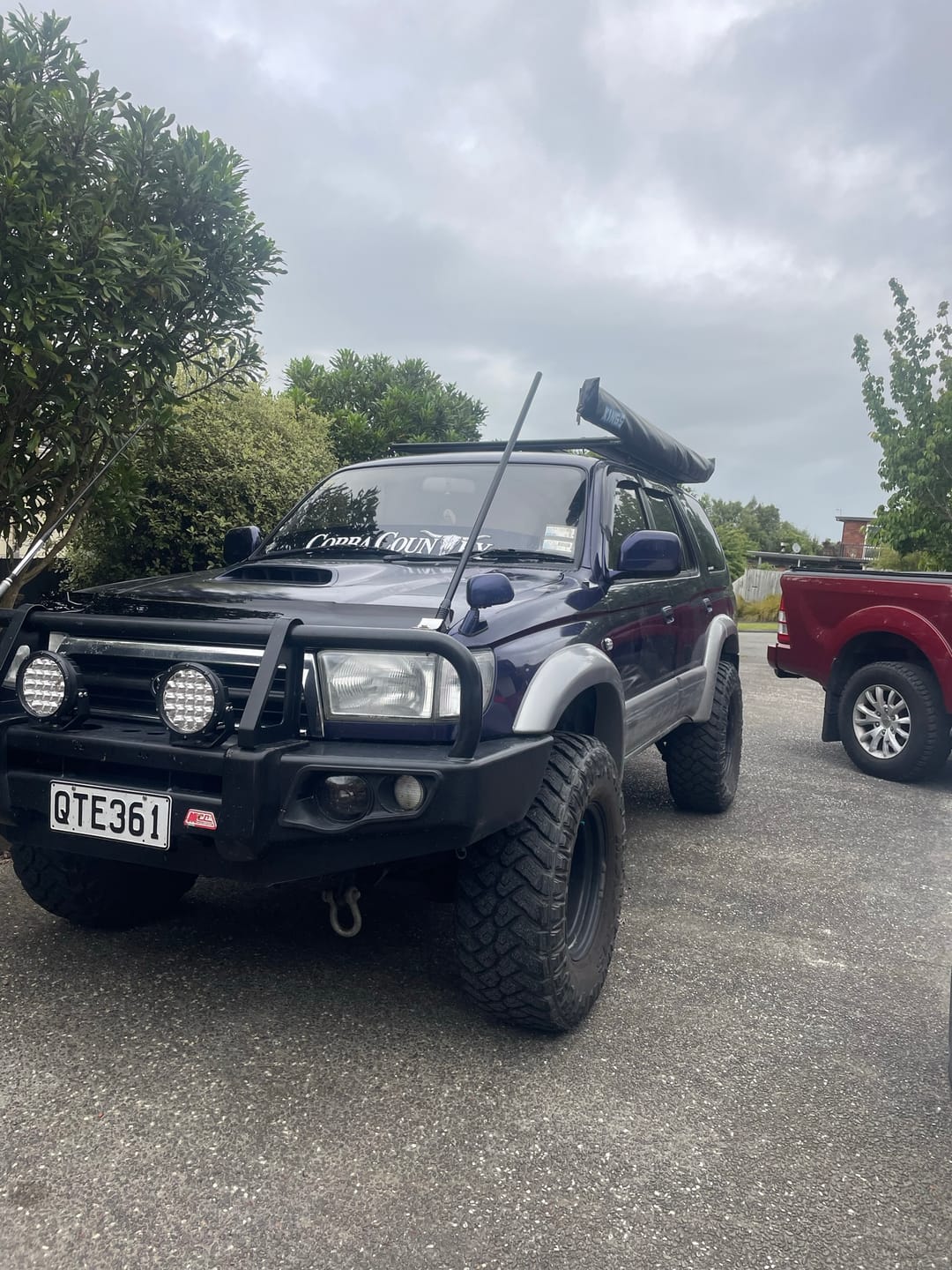 Customer photo review of Airplex Hilux Surf Bonnet Protector l 2nd, 3rd & 4th Gen 89 - 05