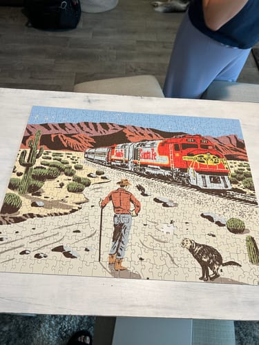 Customer photo review of Santa Fe | 500 Piece Puzzle