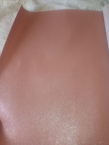 Customer photo review of SHINE GLITTER 0,8MM COM FUNDO SPUN COR ROSE