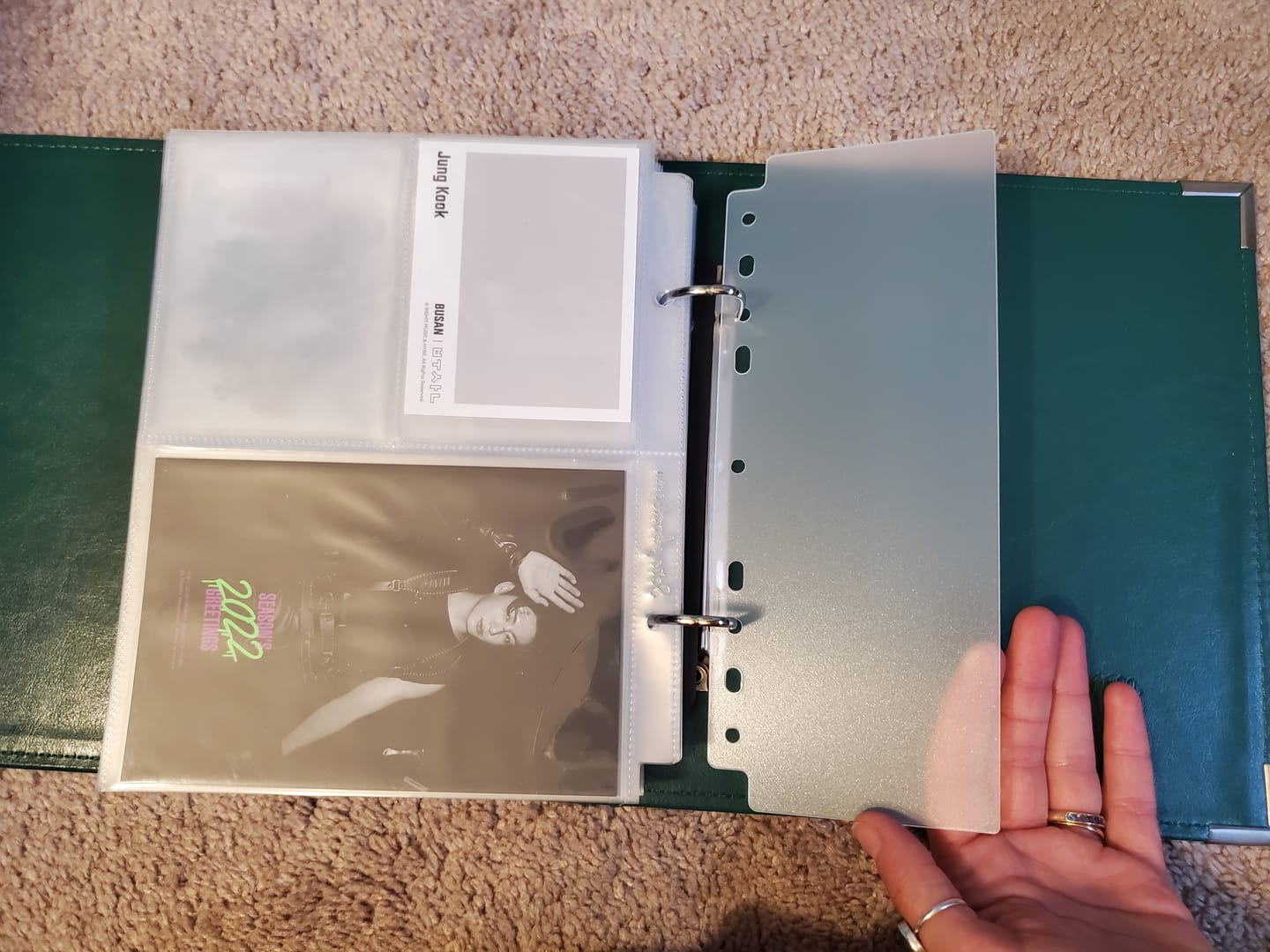 Customer photo review of Custom A5 Backboards