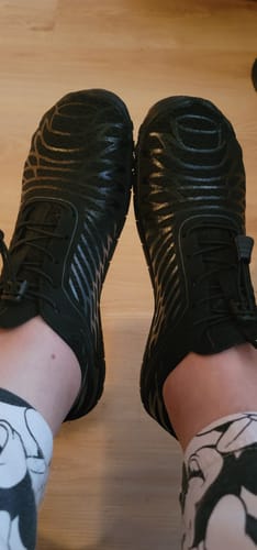Customer photo review of Lorax Pro – All-Day Comfort & Pain-Free Barefoot Shoes (BOGO)