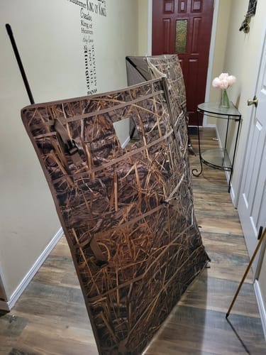 Customer photo review of Amazing Offer Tidewe Panel Blind Waterfowl Duck Hunting Blind