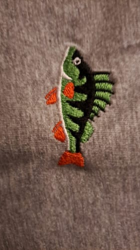 Customer photo review of Left Perch T-Shirt