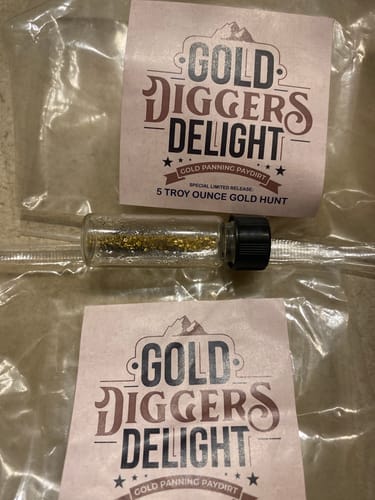 Customer photo review of BONUS 'on the house' SPECIMEN Gold Bag