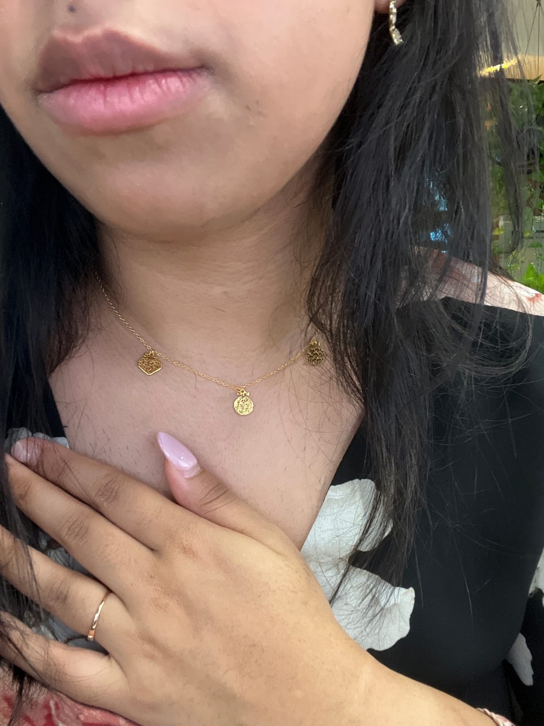 Customer photo review of Devil Fruit Necklace