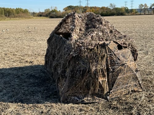 Customer photo review of Amazing Offer Tidewe Panel Blind Waterfowl Duck Hunting Blind