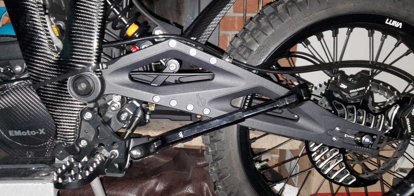 Customer photo review of Extended swing-arm