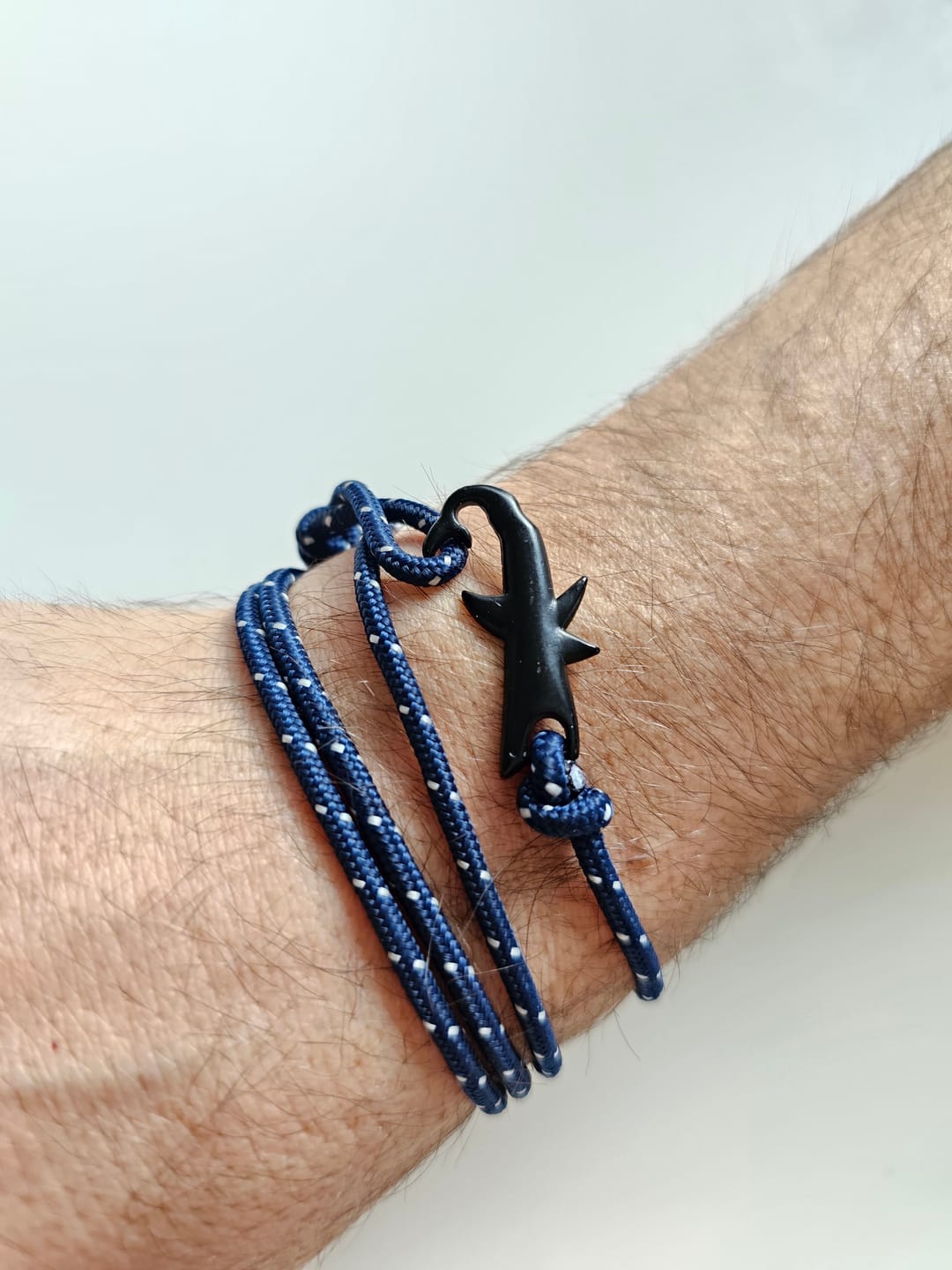 Customer photo review of Adjustable Scuba Shark Bracelets - Multiple Colours