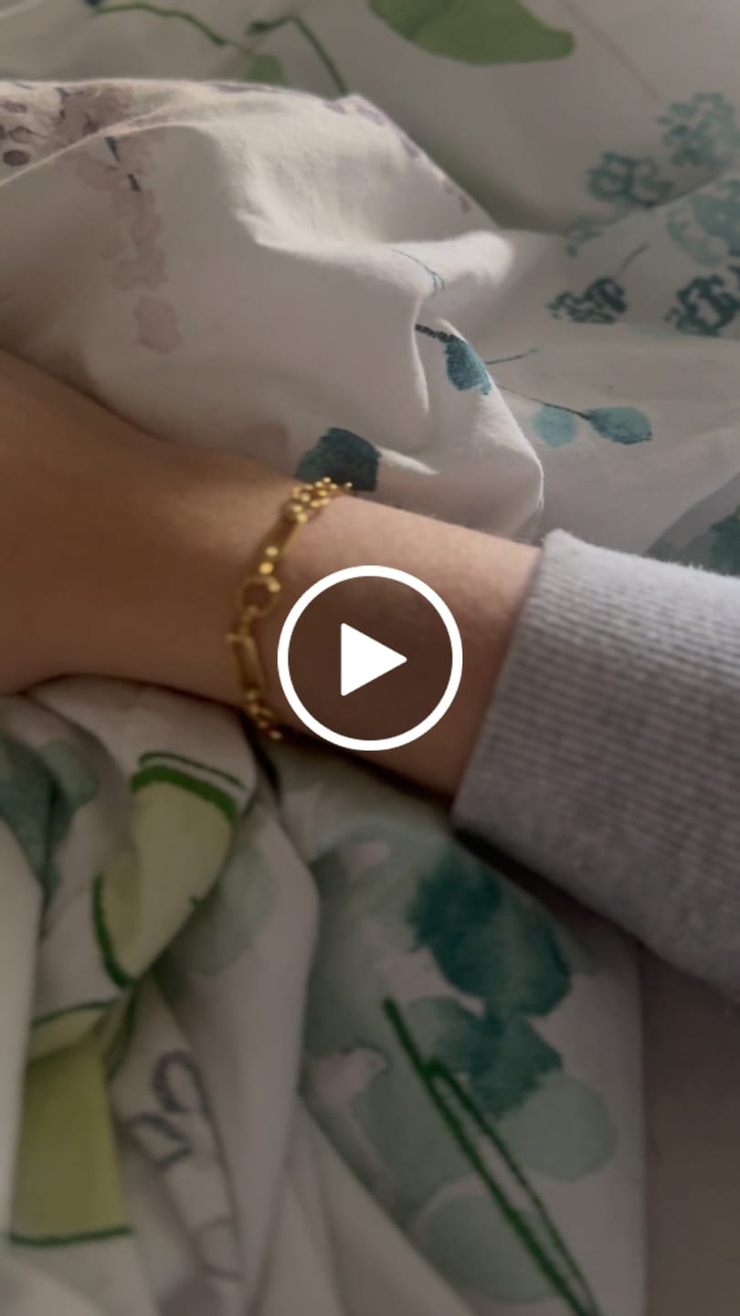 Customer video review of Pulsera Eslabón y Círculo