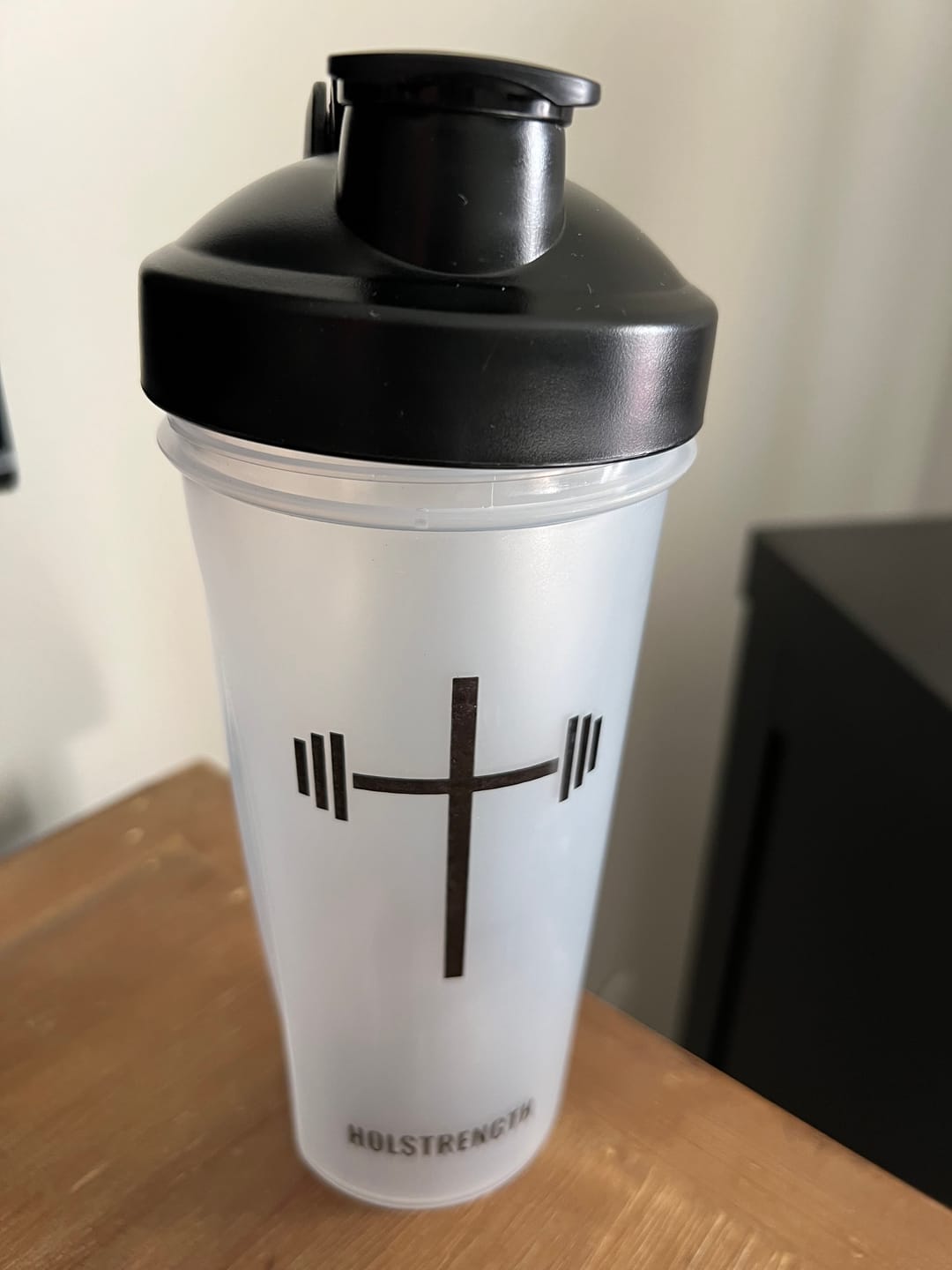 Customer photo review of HolStrength Blender Bottle