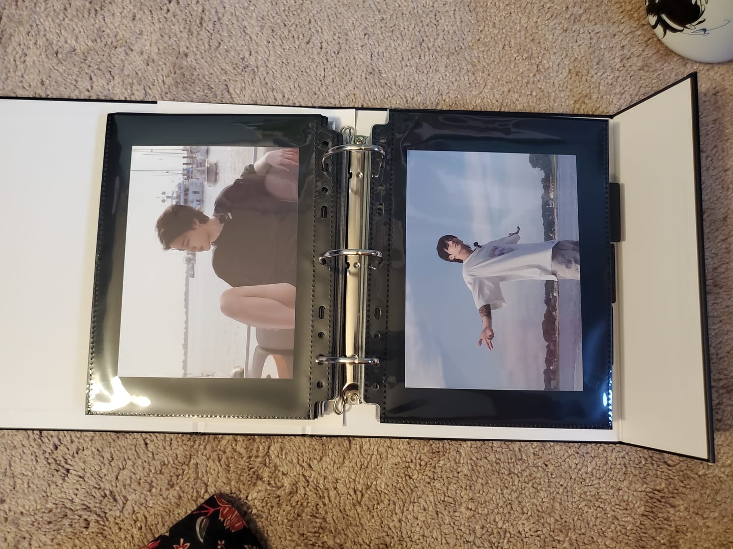 Customer photo review of B&W Custom A5 1-Pocket Pages - Mini Poster
