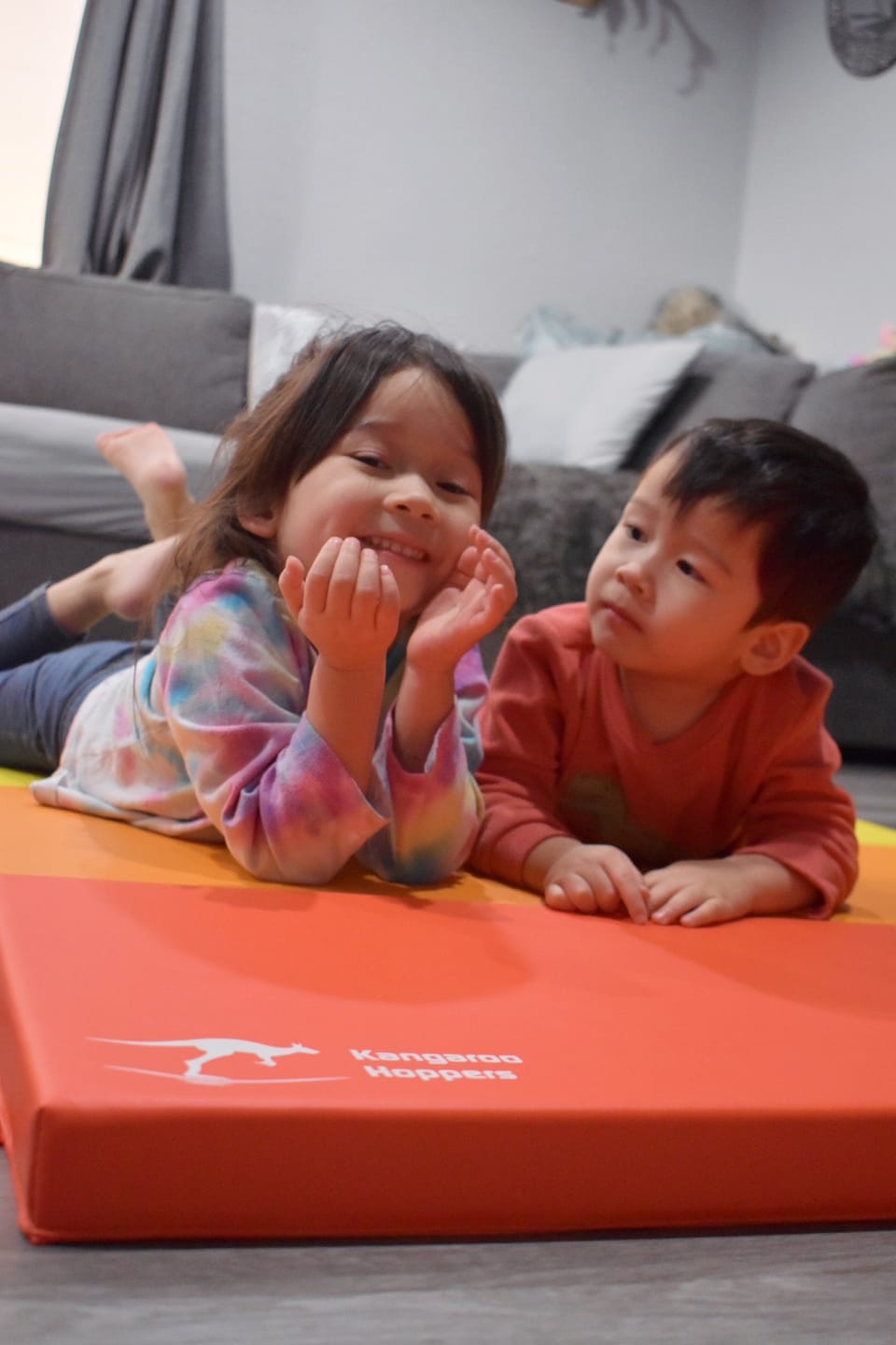 Customer photo review of Tumbling Home Gym Bundle for kids(M)