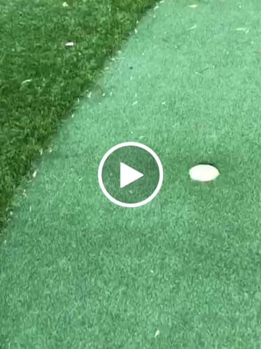 Customer video review of Golf Ball - Metal Wall Art