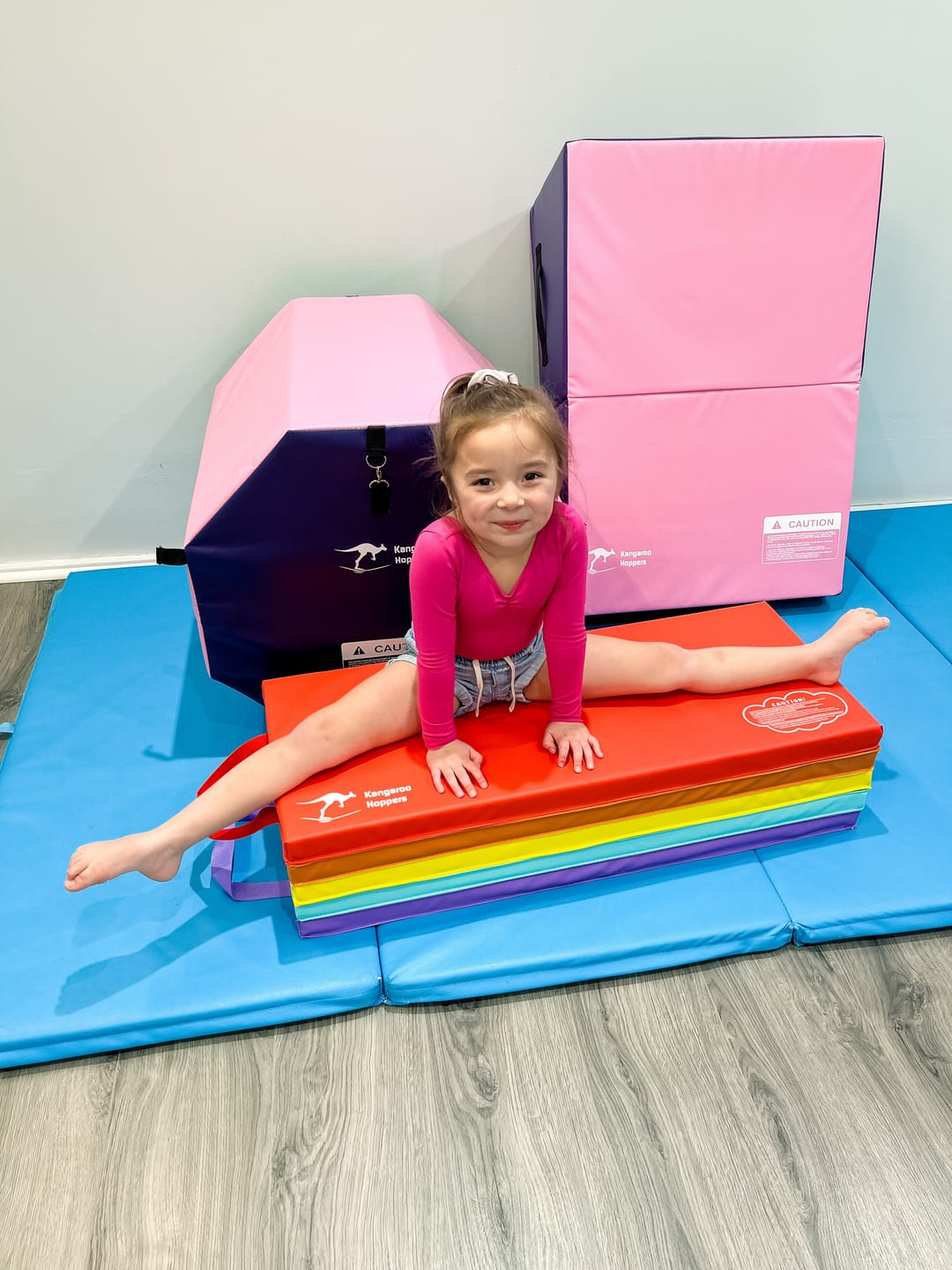 Customer photo review of Tumbling Home Gym Bundle for kids(M)