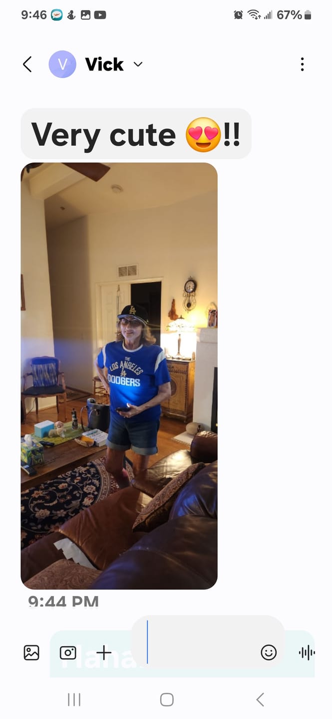 Customer photo review of Dodger Stadium Baseball